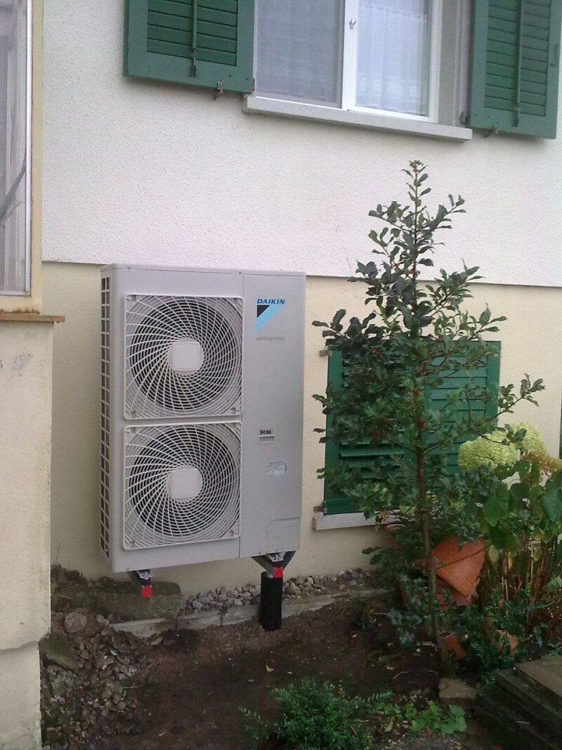 Daikin Altherma HT heat pump with DHW heater