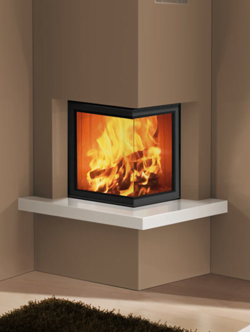 Side Plus chimney Side 50N Plus log insert, air