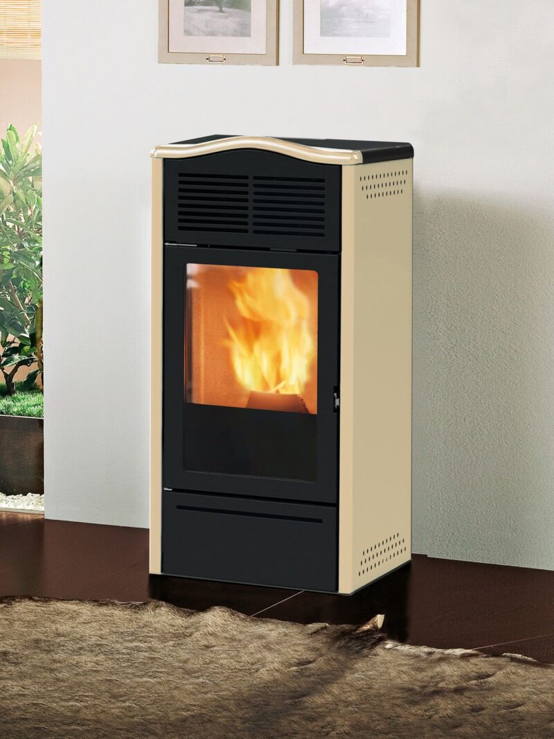 Piro pellet stove, Air, beige