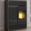 Pellet stove Bild black Pellet stove Bild black