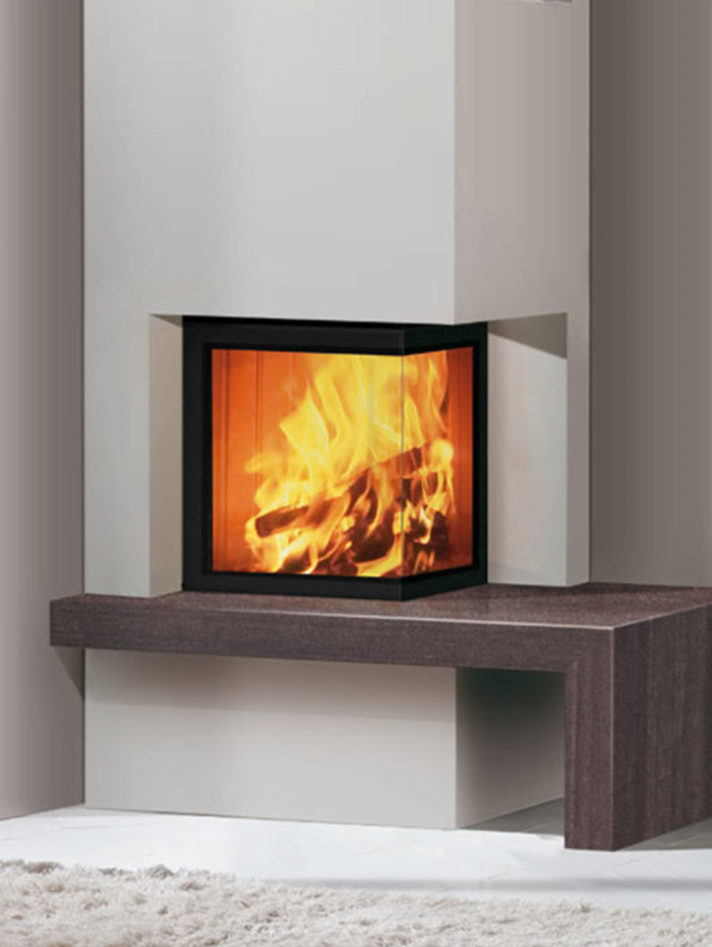Side Plus Fireplace Insert Side 50N Plus log insert, air