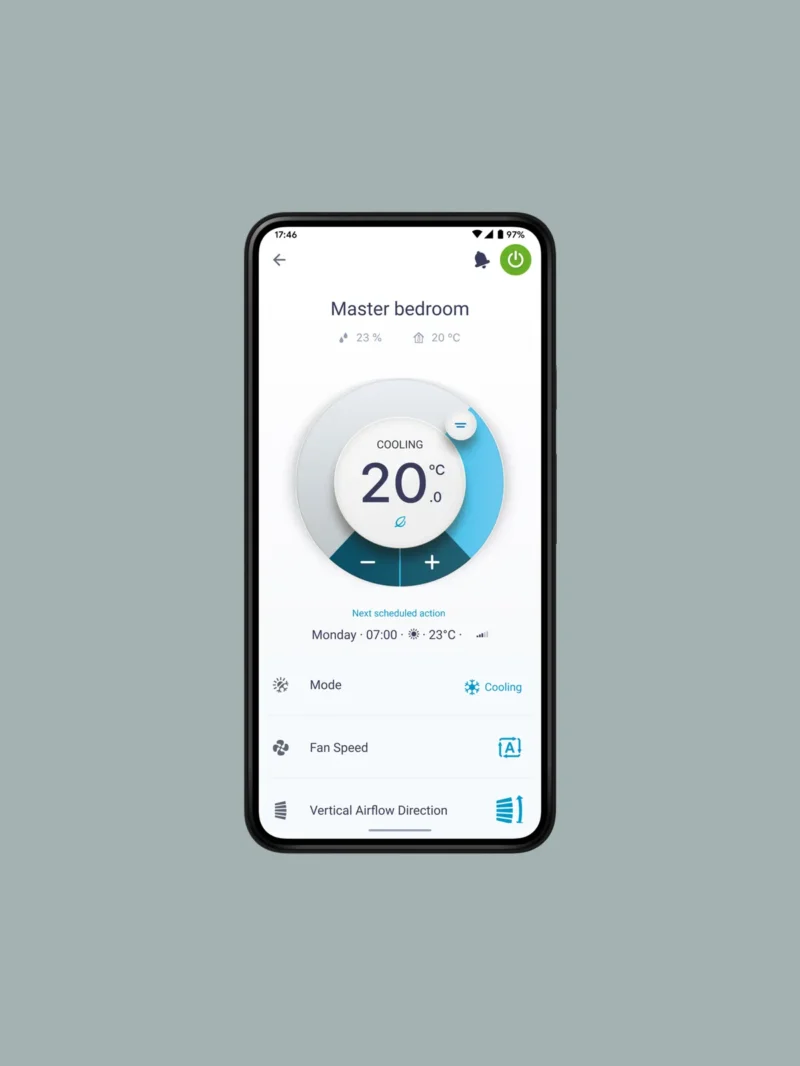 Aplikacija Onecta Daikin