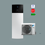 Integrierter Warmwasserbereiter